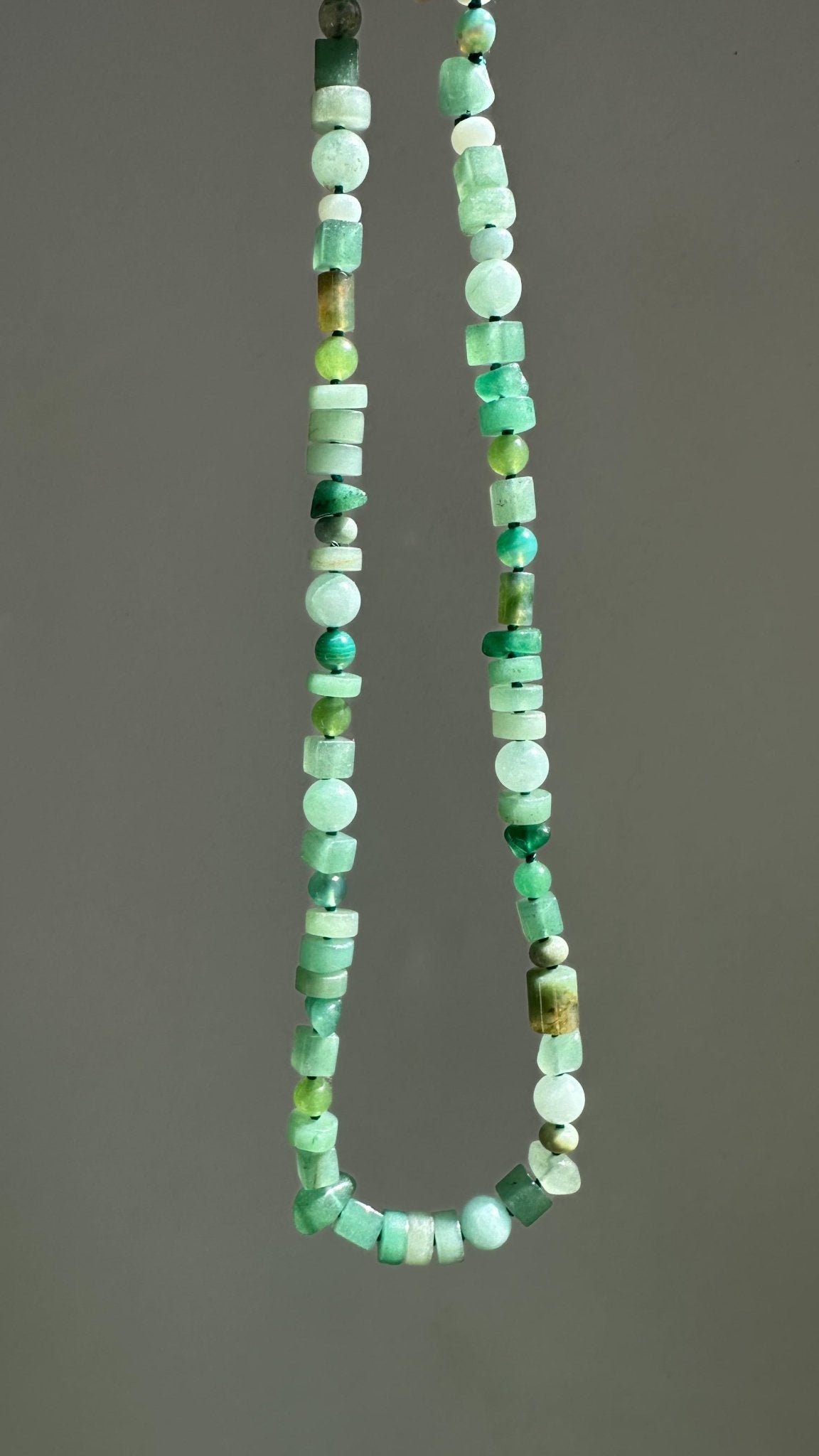 Hand - Knotted Gemstone Necklace No.4 | Radically Bent Designs | Sustainable Jewelry